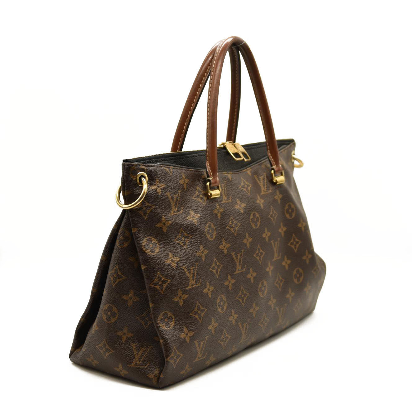 LOUIS VUITTON Monogram Pallas Black CA2164