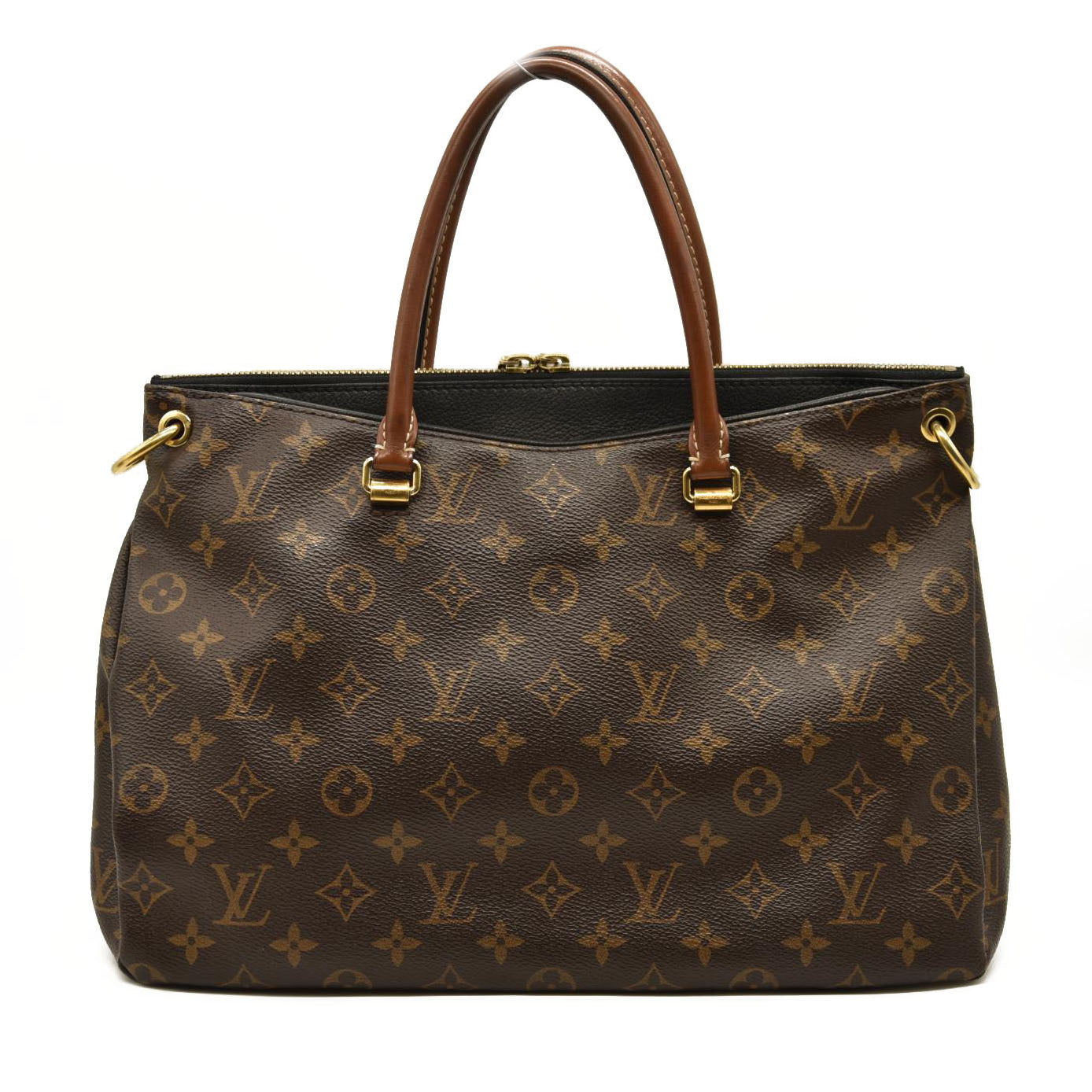 LOUIS VUITTON Monogram Pallas Black CA2164