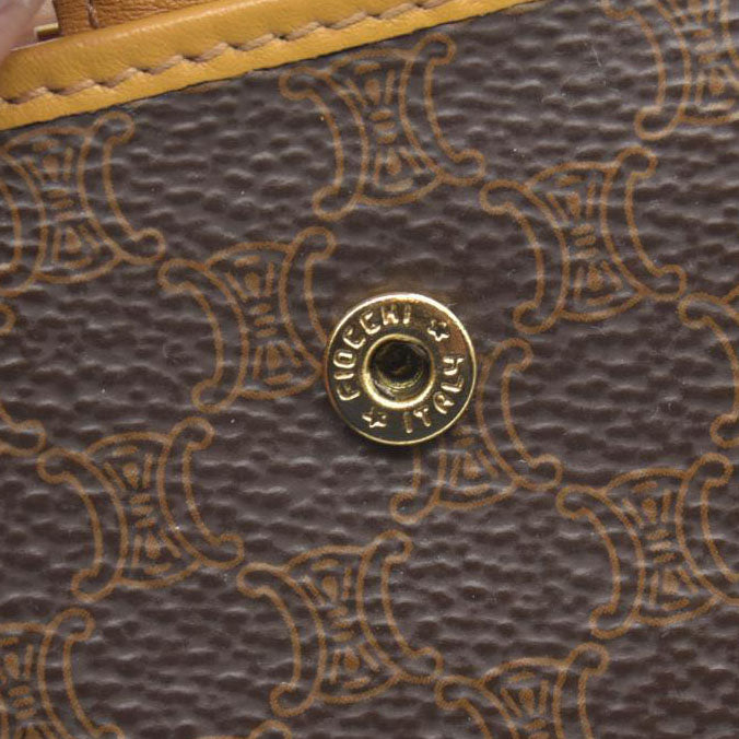 Celine Vintage Macadam Compact Wallet
