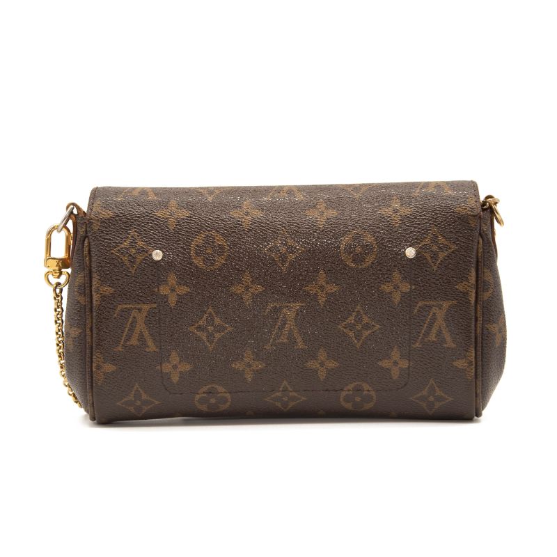 Used Louis Vuitton Favorite Pm Brown Monogram Canvas Shoulder Bag