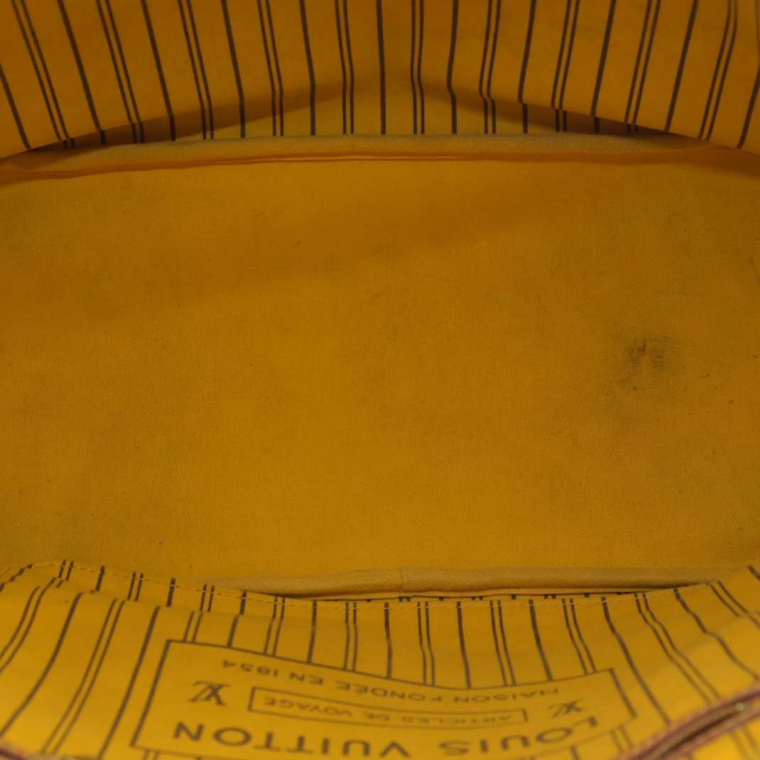 $2170 Louis Vuitton  Monogram Neo Neverfull MM Mimosa TJ4154