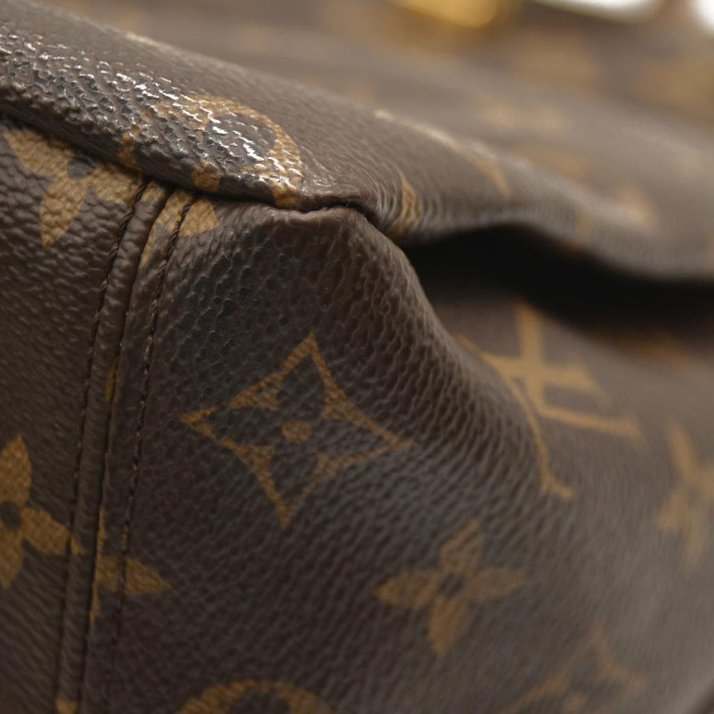 LOUIS VUITTON Monogram Pallas Black CA2164