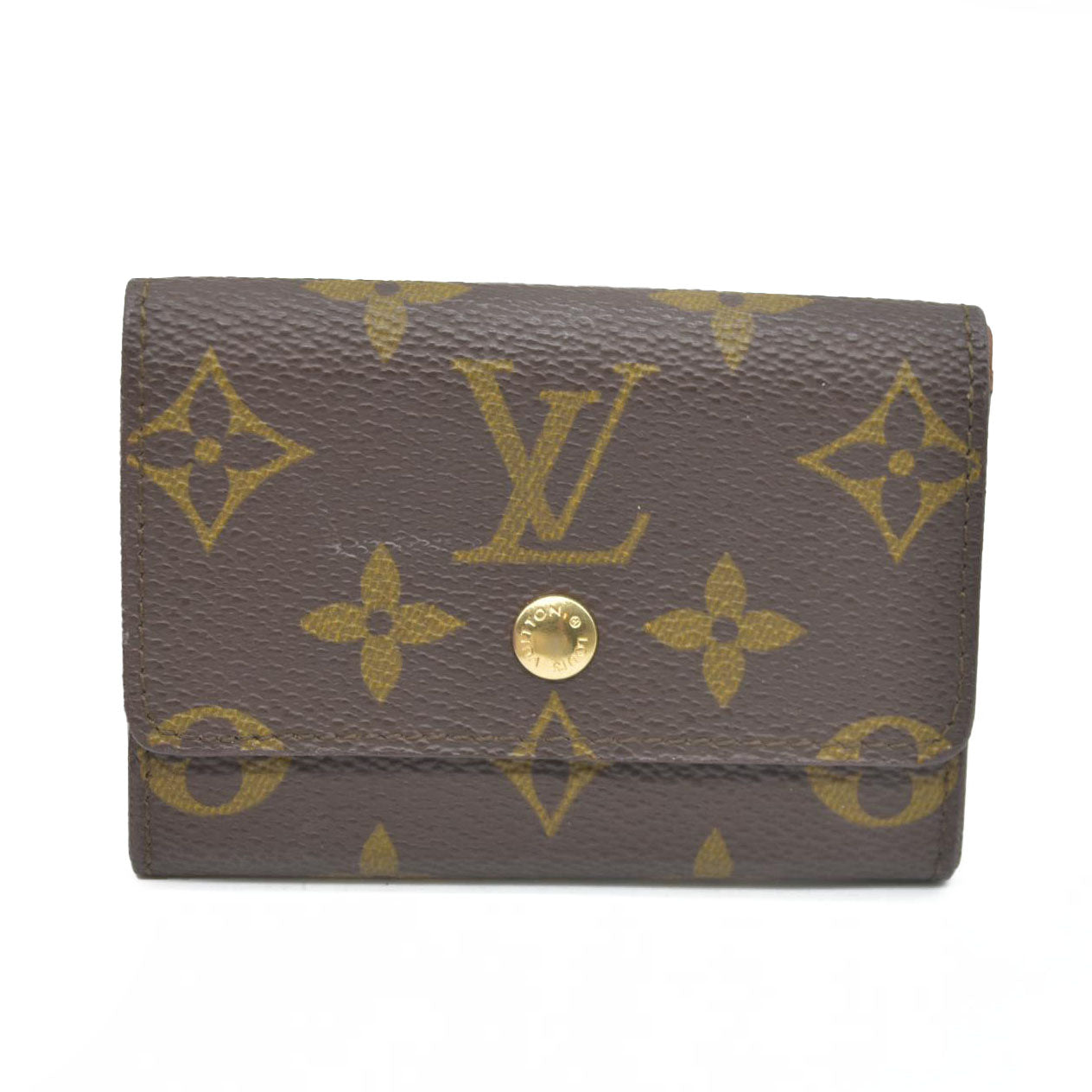 $545 Louis Vuitton  Monogram Porte-Monnaie Coin Purse RA0920