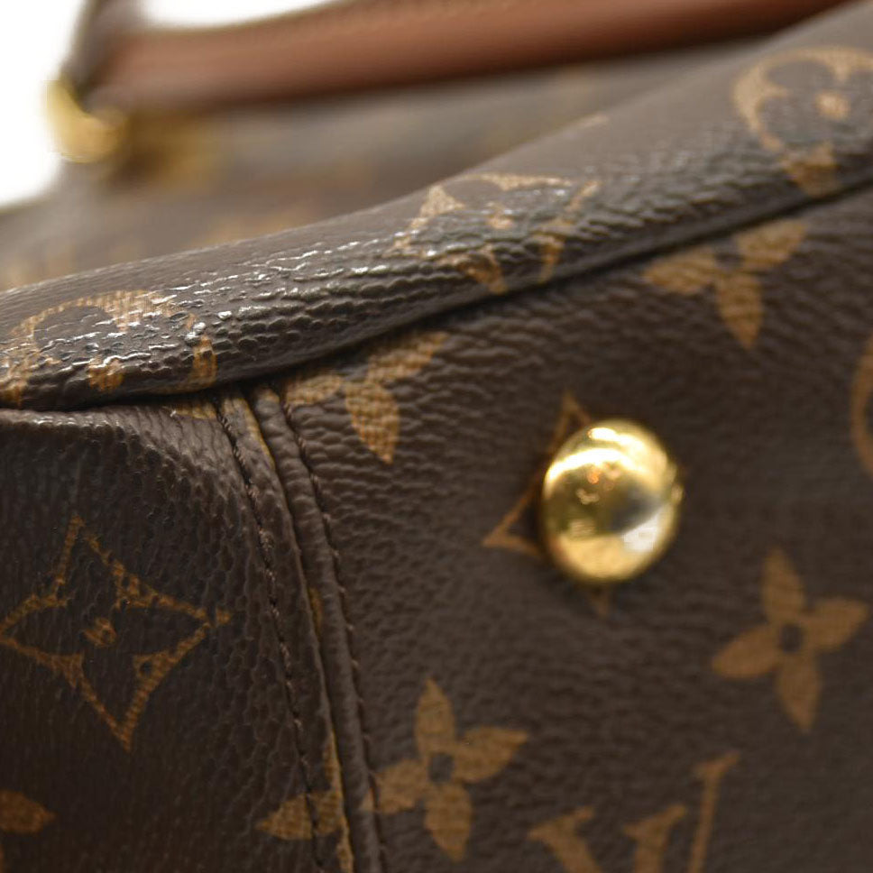 LOUIS VUITTON Monogram Pallas Black CA2164