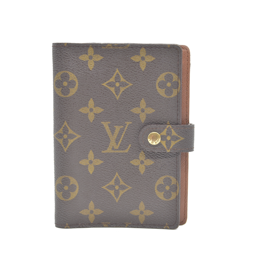 Louis Vuitton Monogram Agenda PM Notebook Cover Brown CA1907