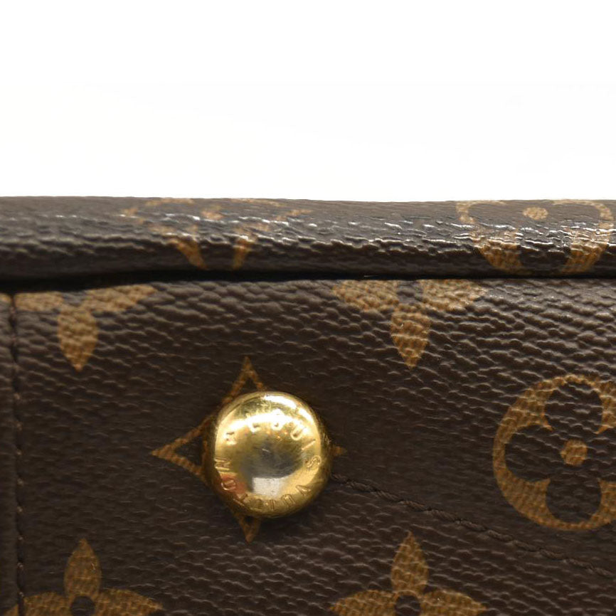 LOUIS VUITTON Monogram Pallas Black CA2164