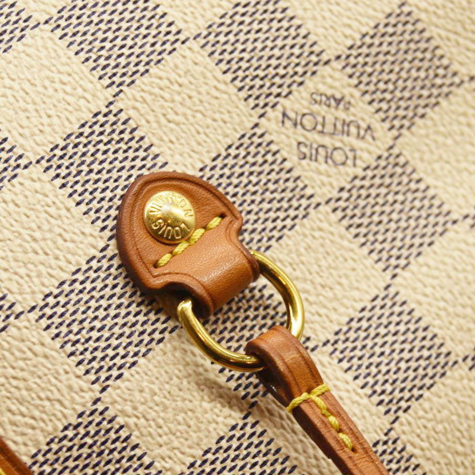 LOUIS VUITTON  Damier Azur Neverfull MM FL3166