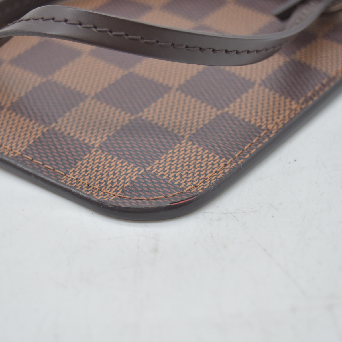 $2240 2021 Louis Vuitton Damier Ebene Neverfull MM with Pouch SD0251