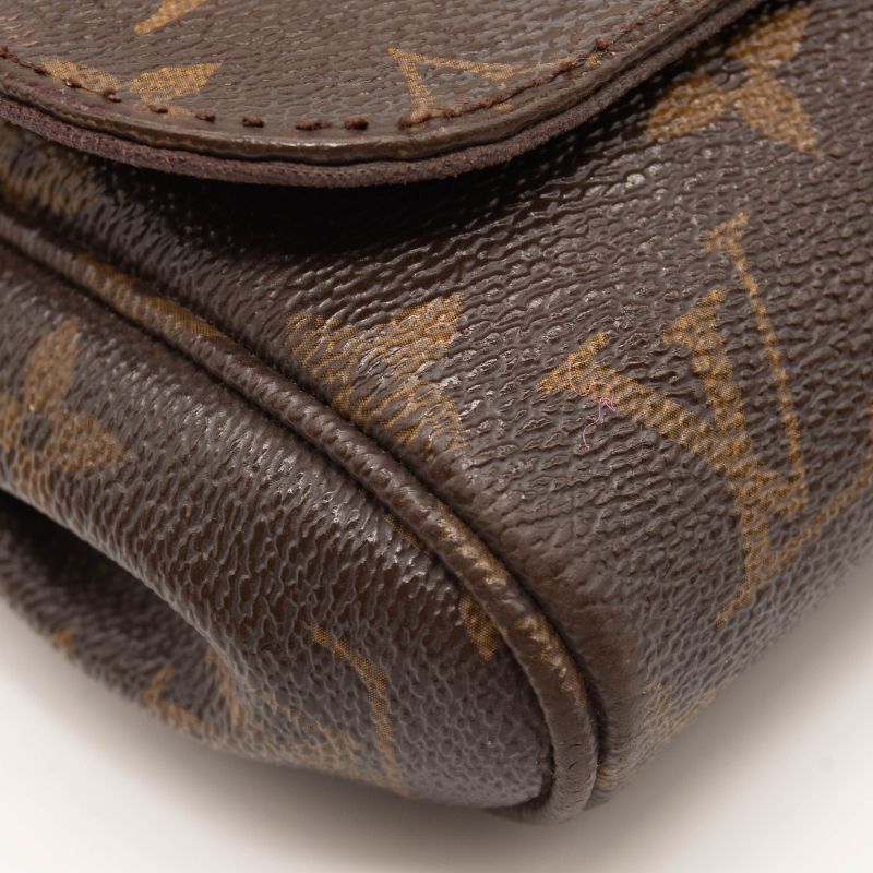 Used Louis Vuitton Favorite Pm Brown Monogram Canvas Shoulder Bag