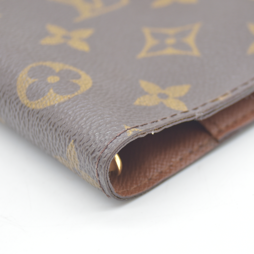 Louis Vuitton Monogram Agenda PM Notebook Cover Brown CA1907