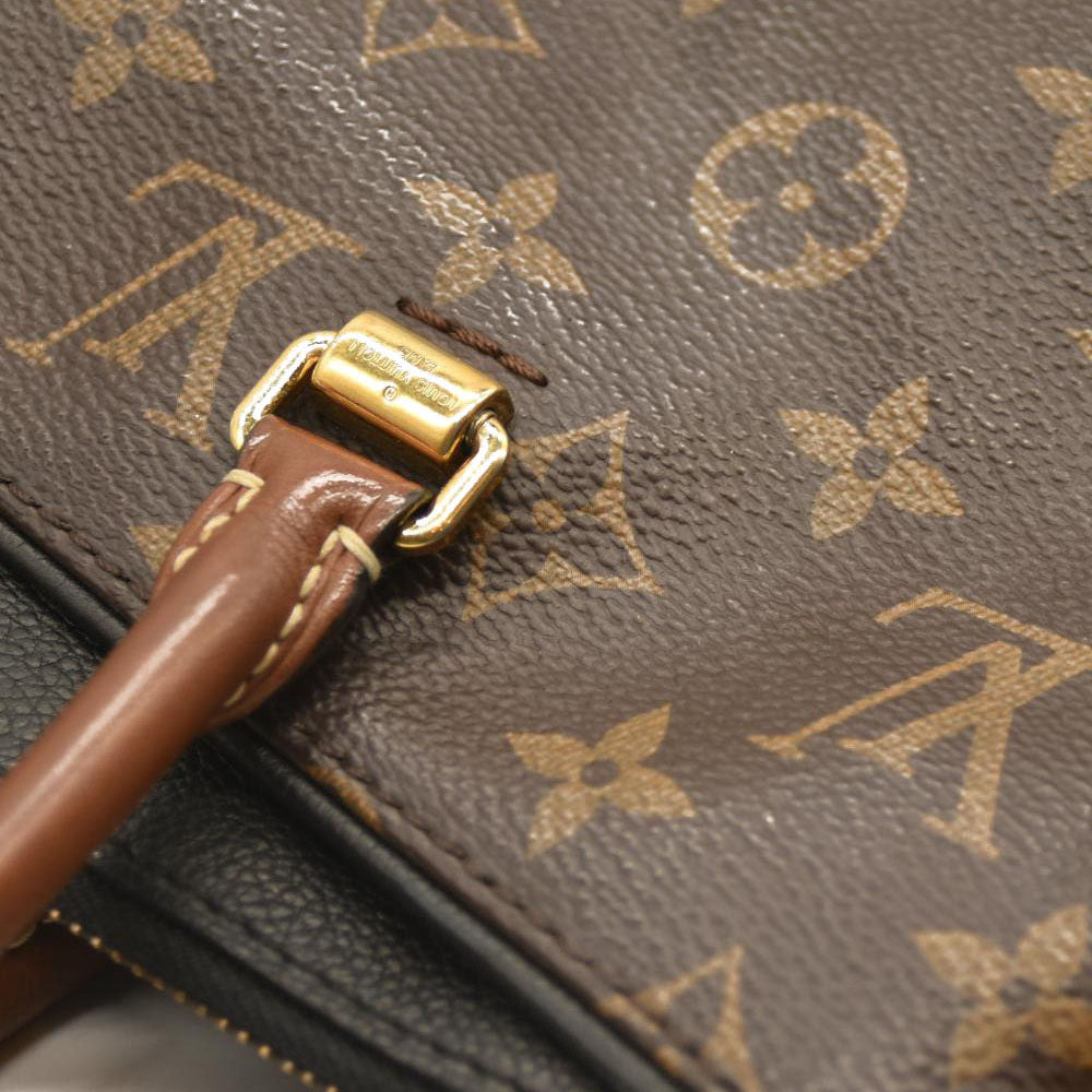 LOUIS VUITTON Monogram Pallas Black CA2164