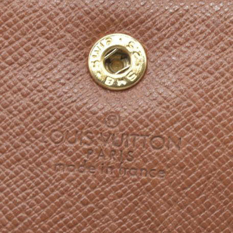 $545 Louis Vuitton  Monogram Porte-Monnaie Coin Purse RA0920