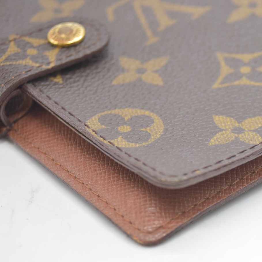 Louis Vuitton Monogram Agenda PM Notebook Cover Brown CA1907