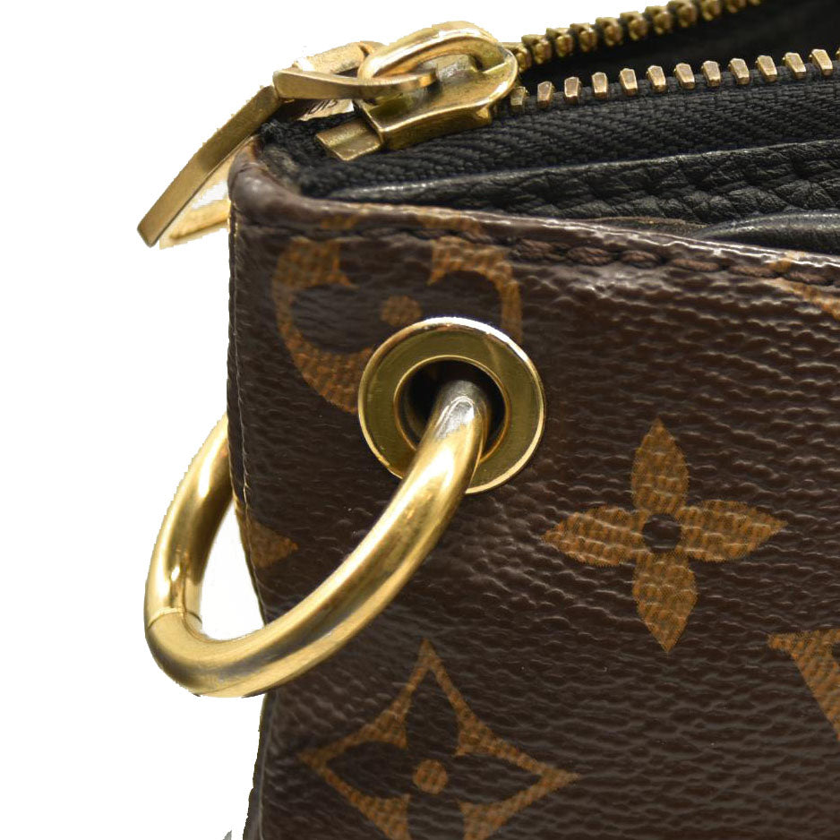 LOUIS VUITTON Monogram Pallas Black CA2164