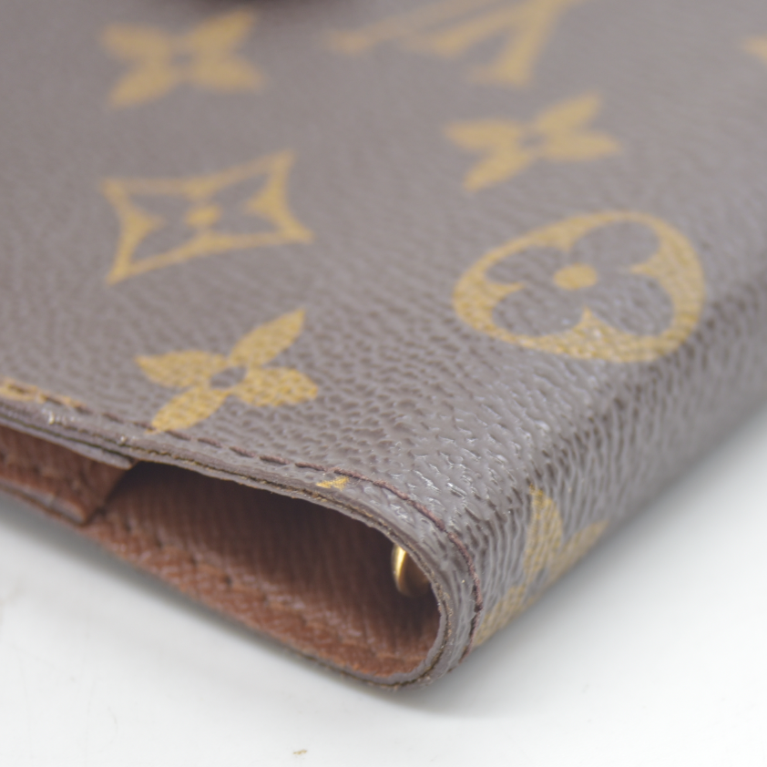Louis Vuitton Monogram Agenda PM Notebook Cover Brown CA1907