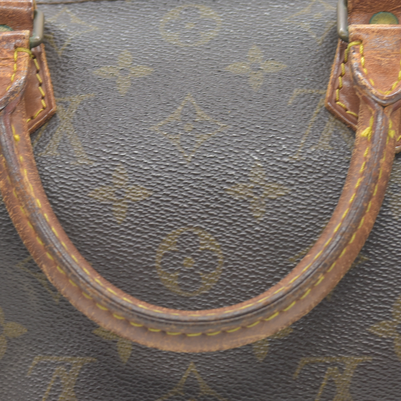 $1550 Louis Vuitton Monogram Speedy 30 Hand Bag 883 March 1988