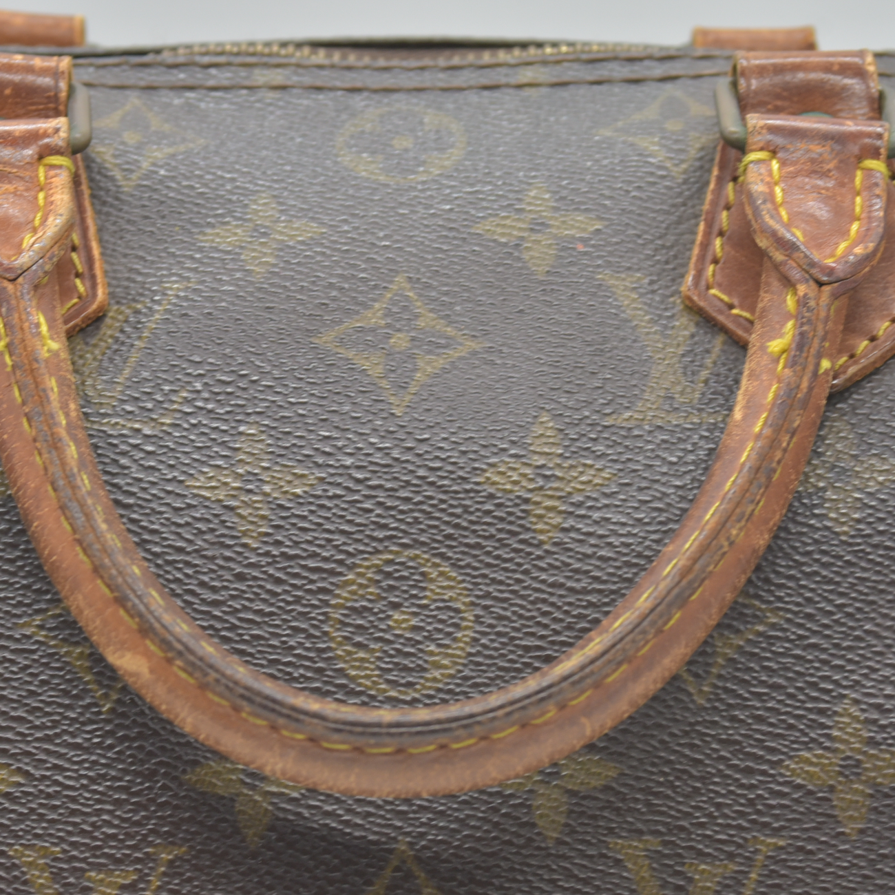 $1550 Louis Vuitton Monogram Speedy 30 Hand Bag 883 March 1988