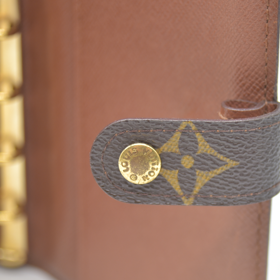 Louis Vuitton Monogram Agenda PM Notebook Cover Brown CA1907