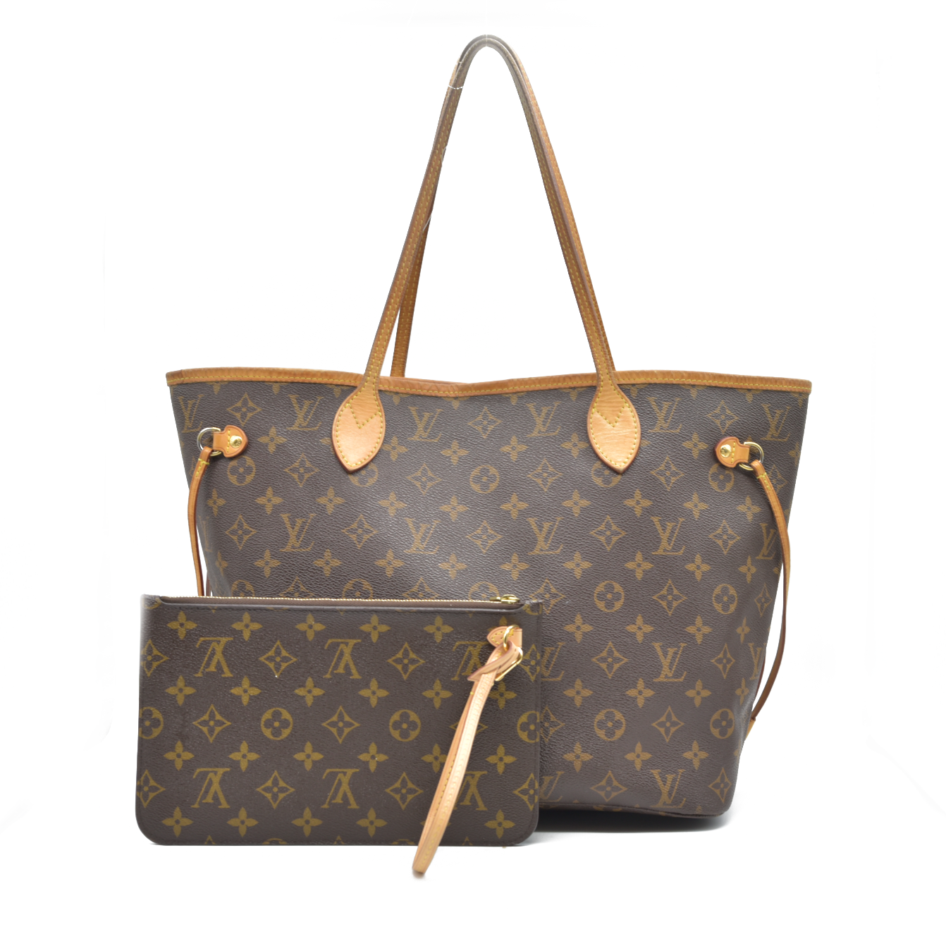 Louis Vuitton Neverfull MM Monogram with Pivoine Interior and Pouch SD1144