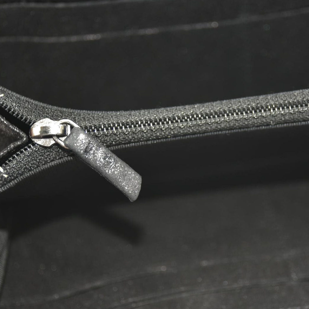 CHANEL Chanel Matelasse Long Wallet Black