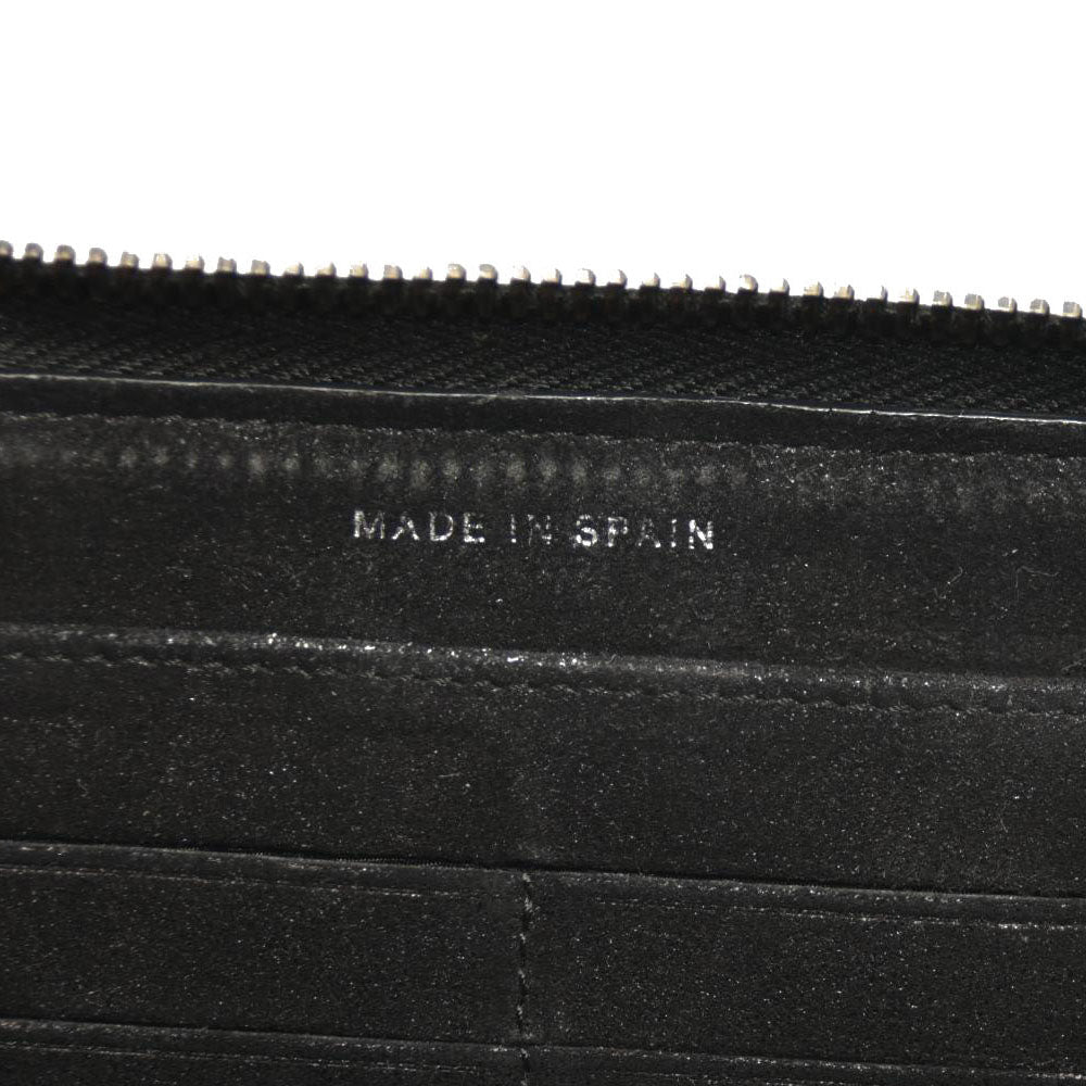 CHANEL Chanel Matelasse Long Wallet Black