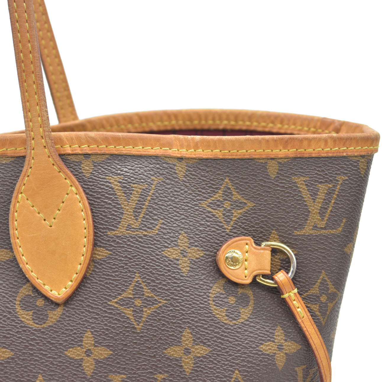 Louis Vuitton Neverfull MM Monogram with Pivoine Interior and Pouch SD1144