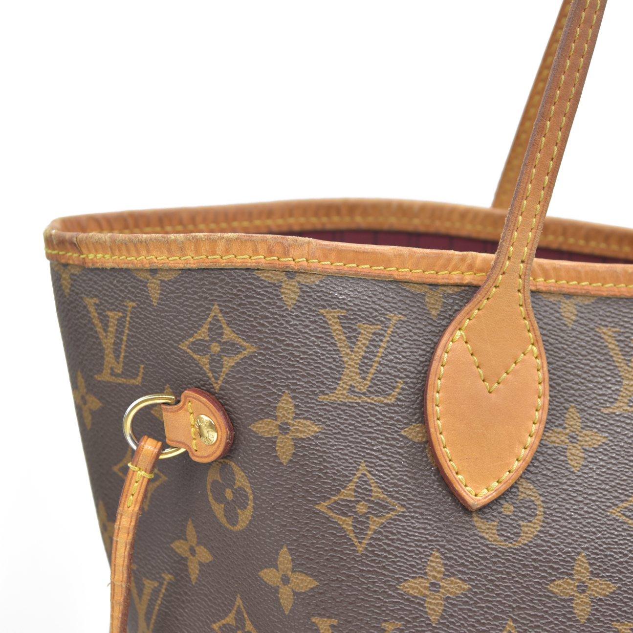 Louis Vuitton Neverfull MM Monogram with Pivoine Interior and Pouch SD1144