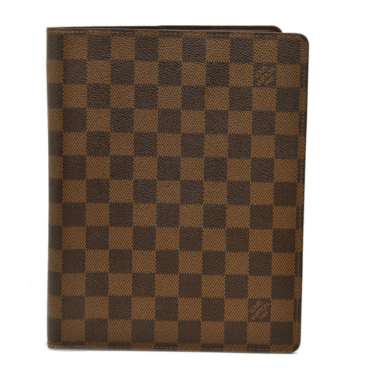 Louis Vuitton  Damier Ebene Desk Agenda Cover