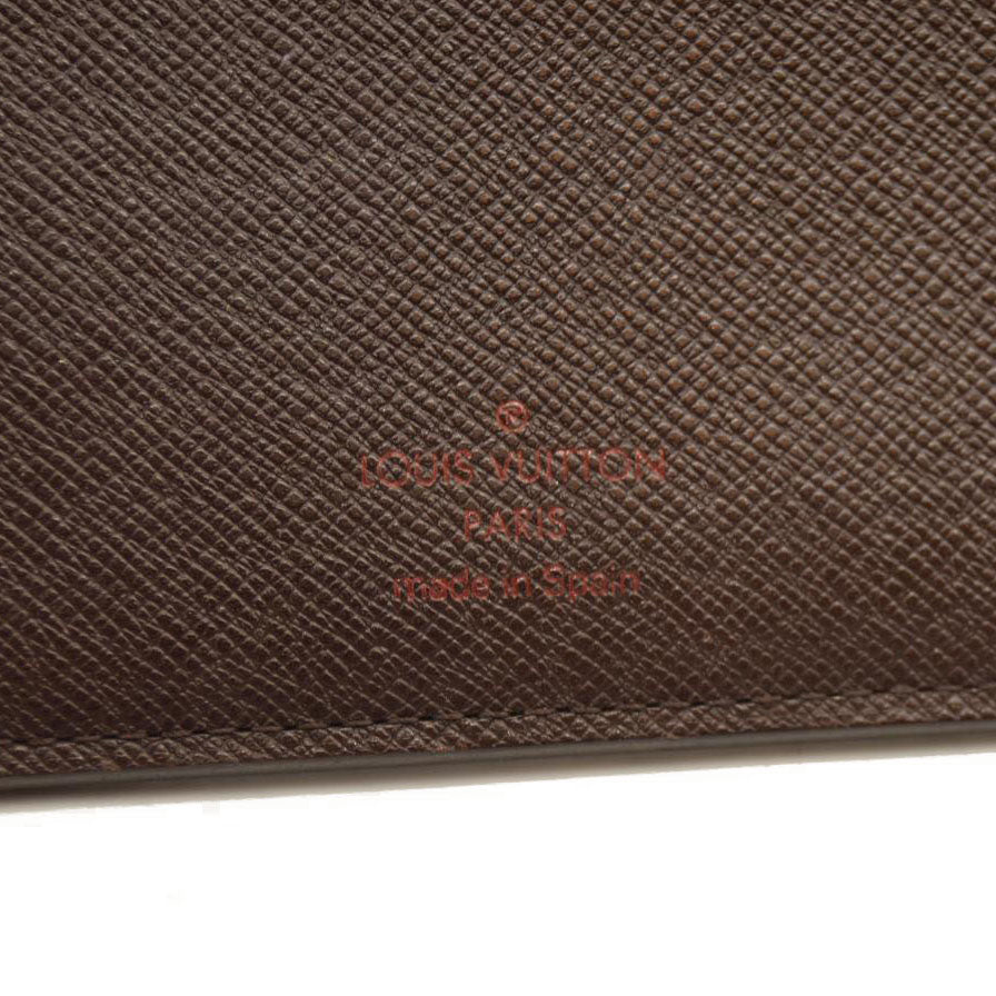 Louis Vuitton  Damier Ebene Desk Agenda Cover