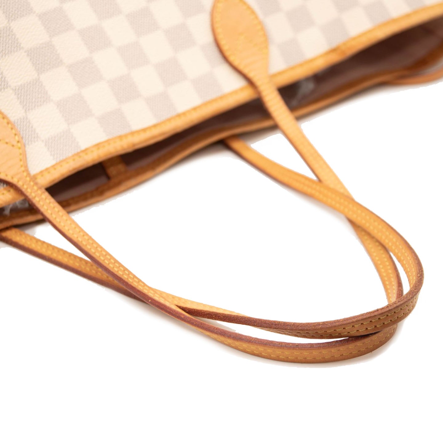 LOUIS VUITTON Damier Azur Neo Neverfull GM Rose Ballerine