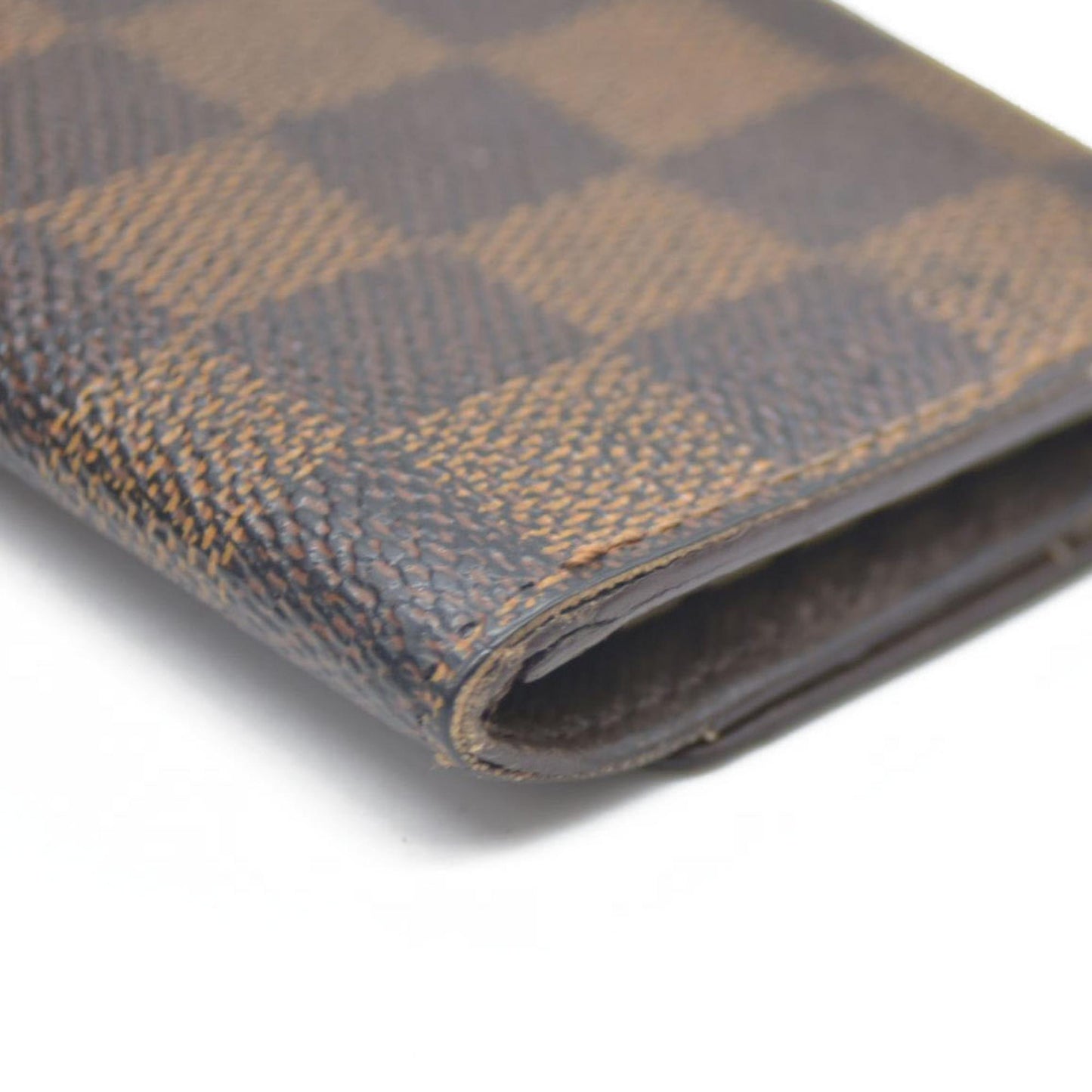 $345 Louis Vuitton Damier Ebene Multicles 6 Ring Key Case
