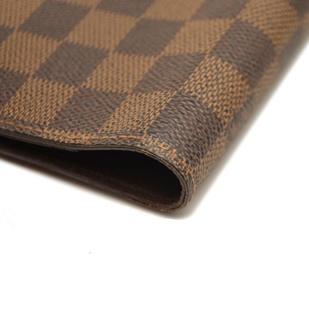 Louis Vuitton  Damier Ebene Desk Agenda Cover