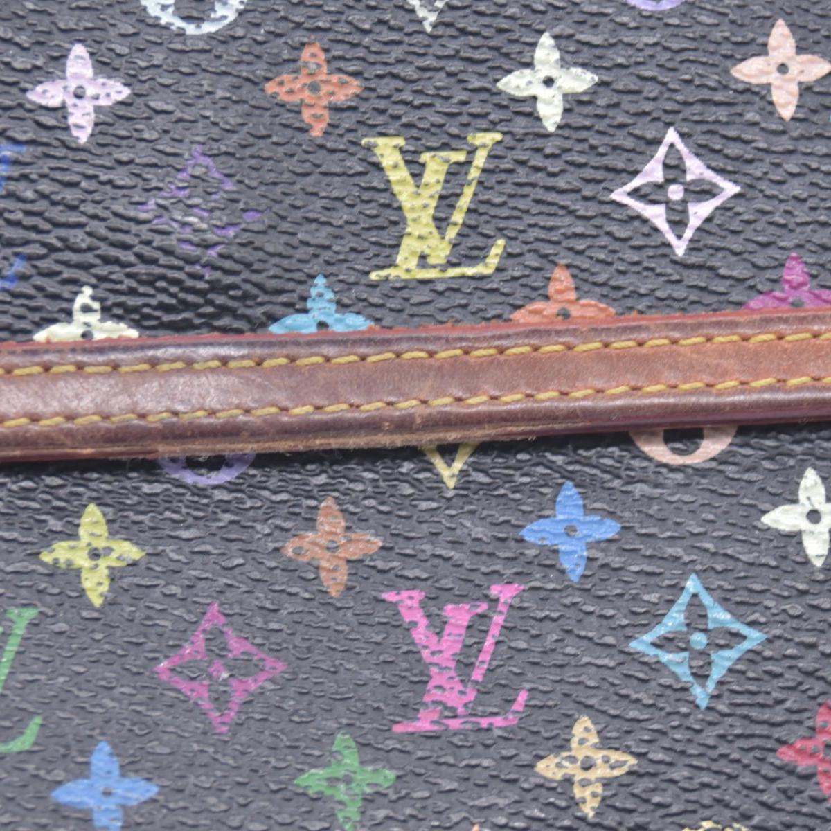 $950 2005 LOUIS VUITTON x Takashi Murakami Monogram Multicolor Porte Tresor International Wallet TH0055 CONSIGNMENT 10021178