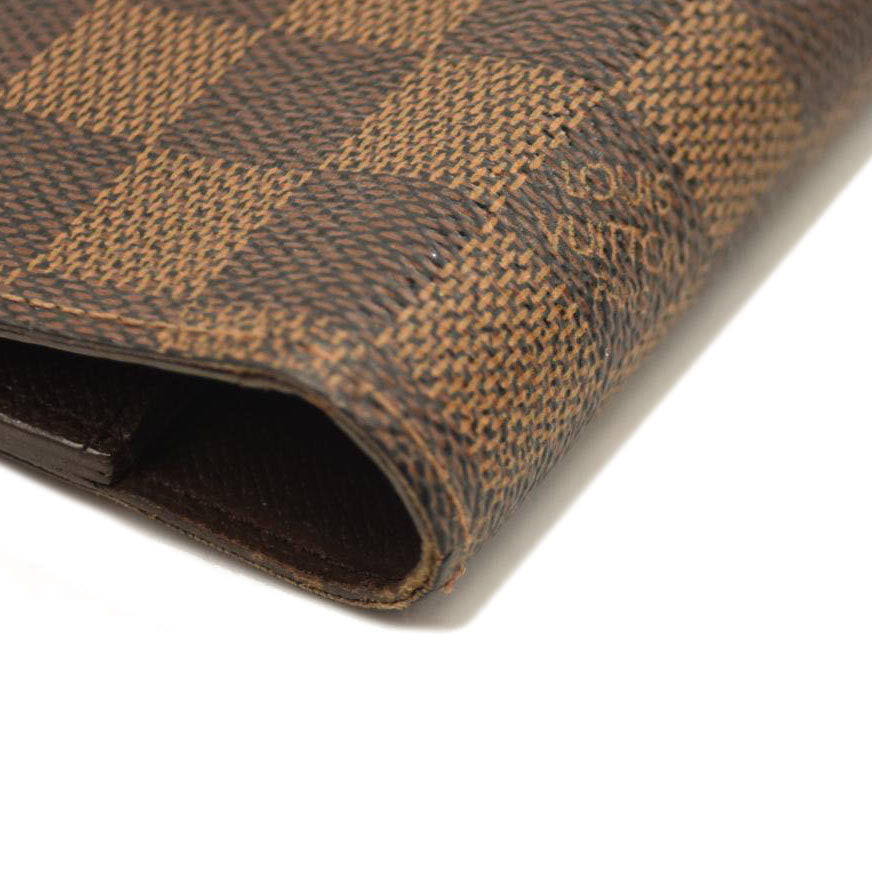 Louis Vuitton  Damier Ebene Desk Agenda Cover