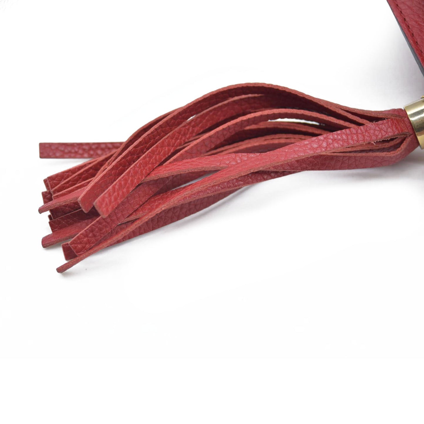 $1490 Gucci Small Soho Disco Bag Red Crossbody