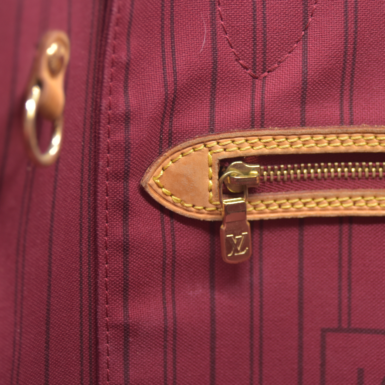 Louis Vuitton Neverfull MM Monogram with Pivoine Interior and Pouch SD1144