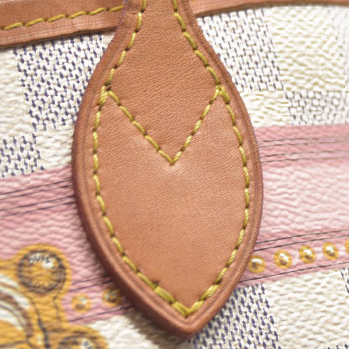 $2170 Louis Vuitton  Damier Azur Summer Trunks Neo Neverfull MM GI0168