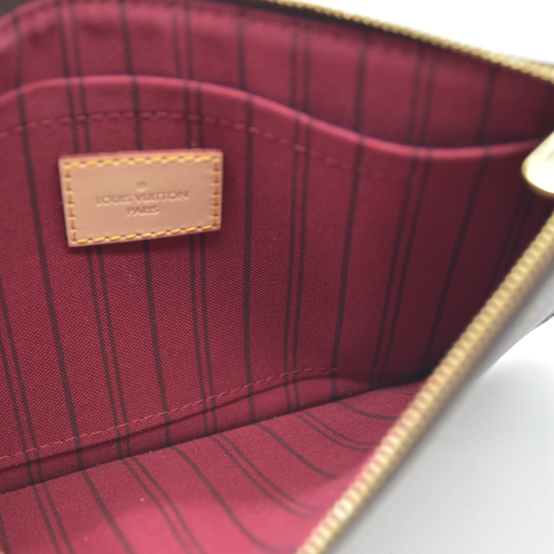 Louis Vuitton Neverfull MM Monogram with Pivoine Interior and Pouch SD1144