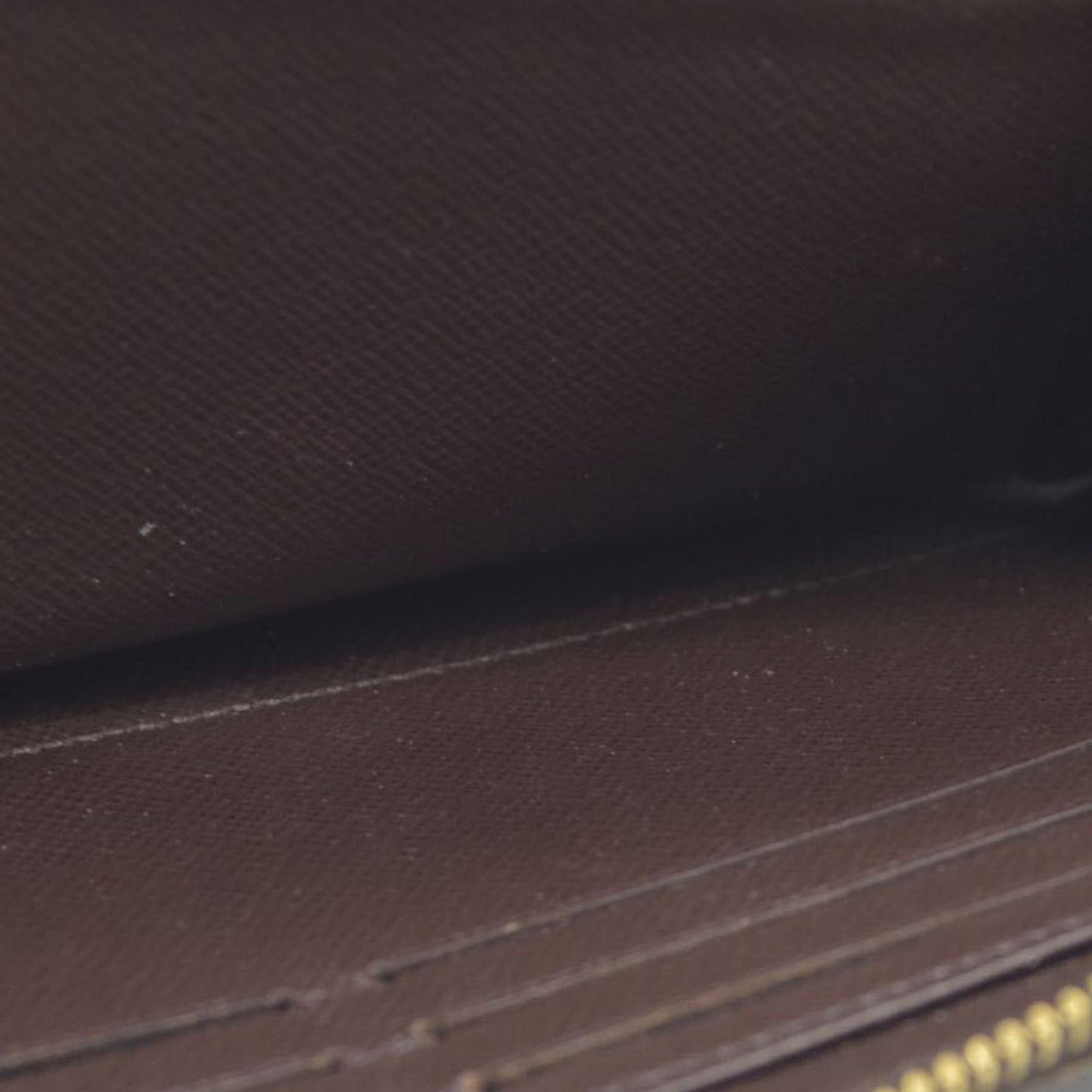 $915 2015 Louis Vuitton Damier Ebene Zippy Wallet MI3175