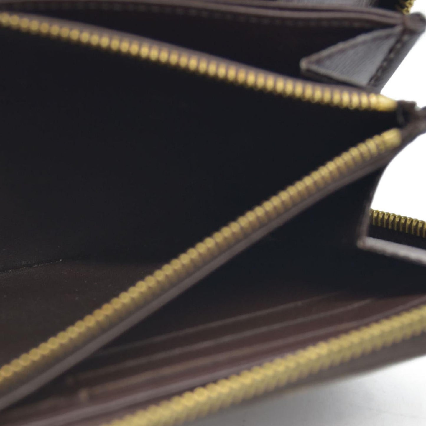 $915 2015 Louis Vuitton Damier Ebene Zippy Wallet MI3175