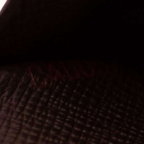$505 2007 Louis Vuitton Damier Agenda PM Notebook Cover Brown CA0057
