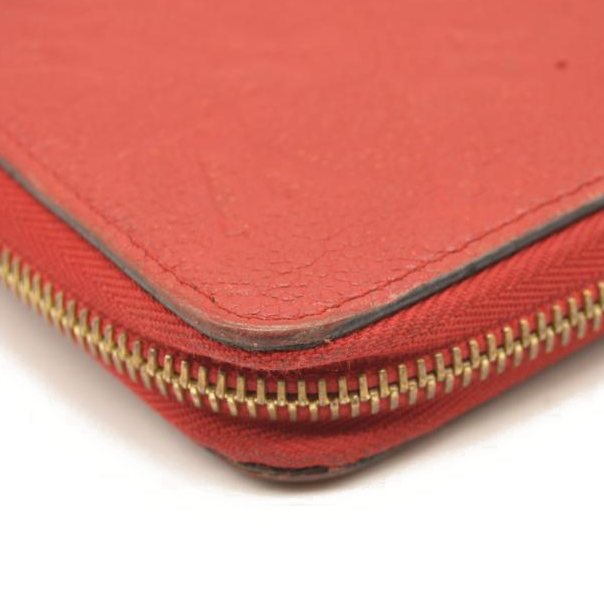 LOUIS VUITTON Empreinte Zippy Wallet Scarlet SP0176