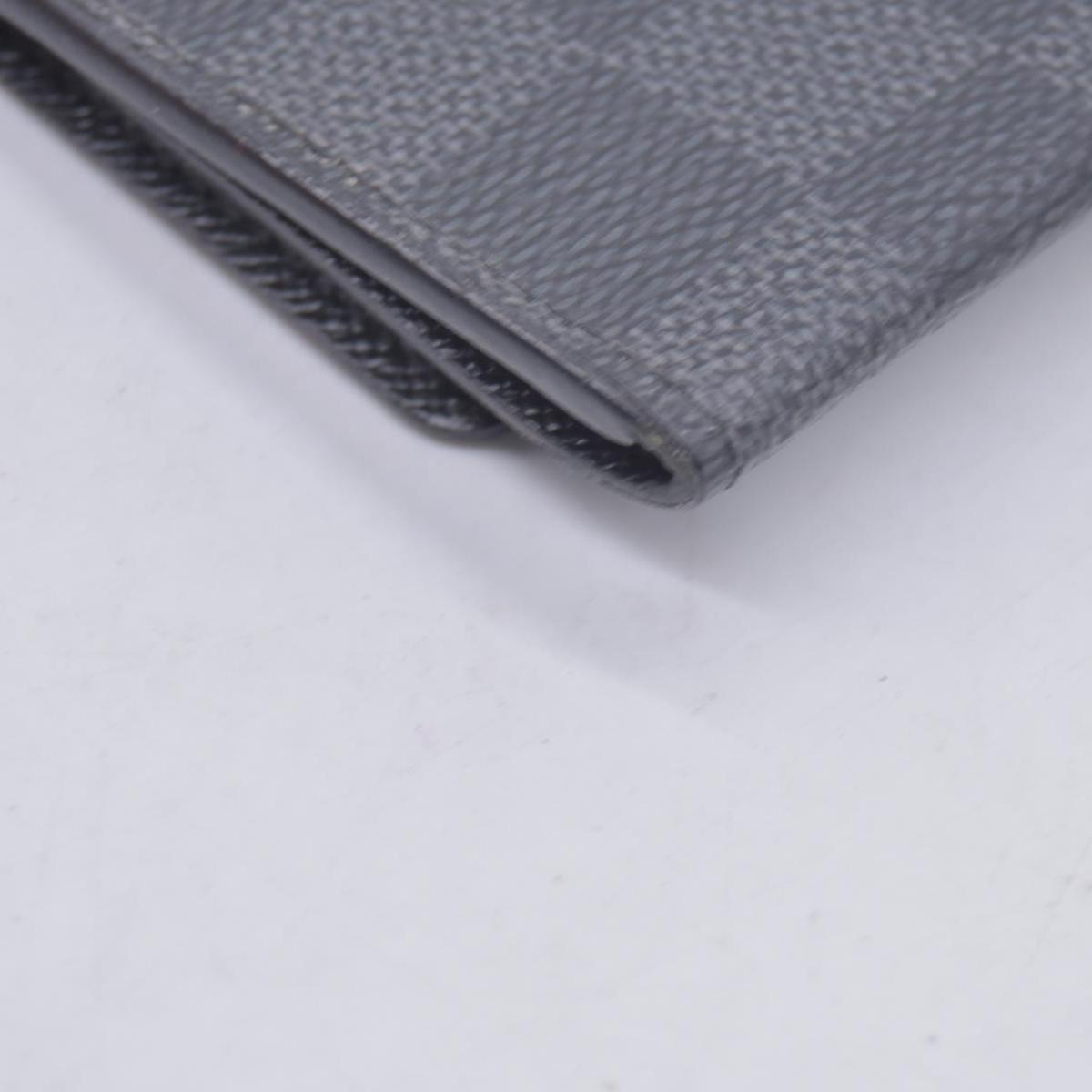 $395 2015 Louis Vuitton Graphite Multicles 6 Key Holder CT5105 CONSIGNMENT 10021172