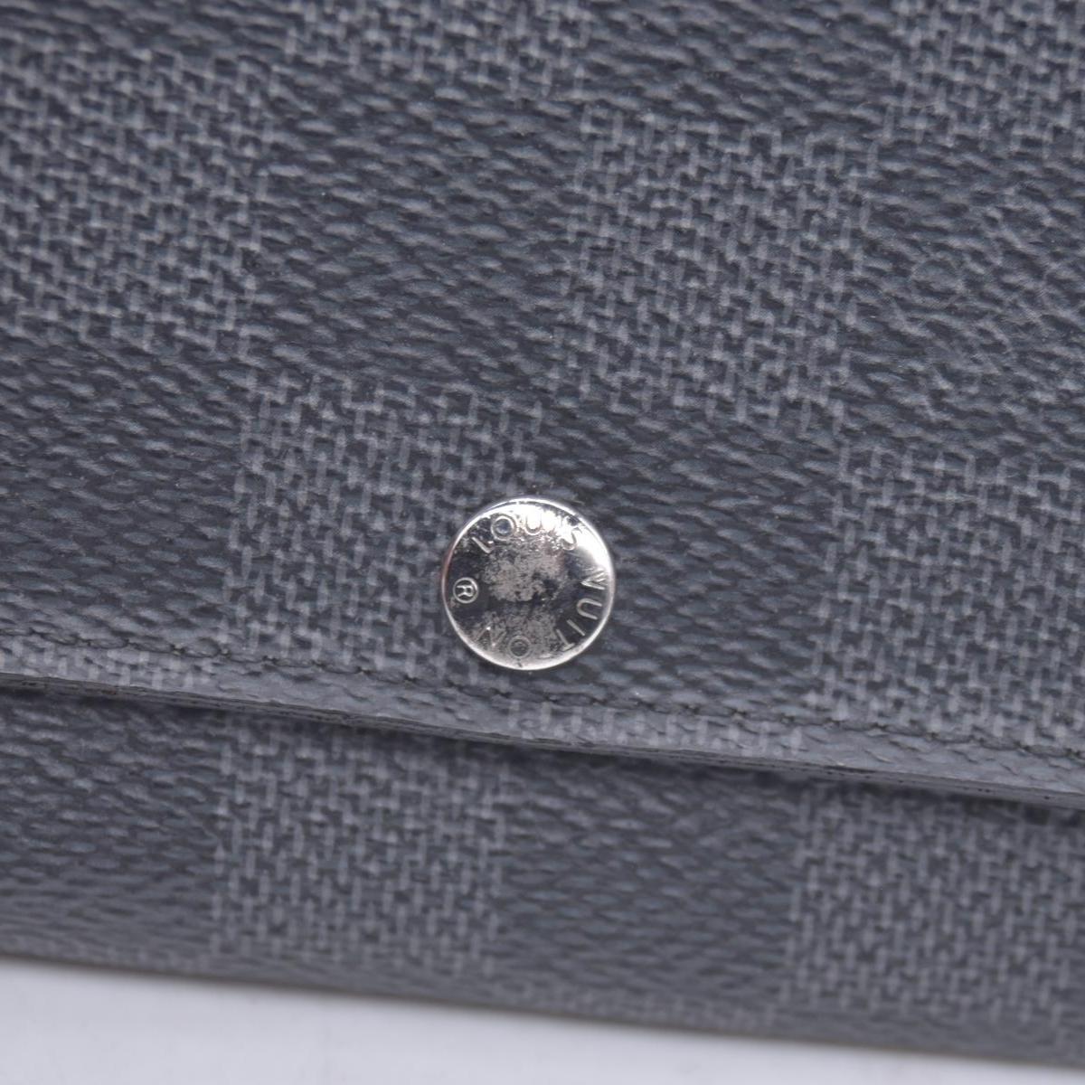$395 2015 Louis Vuitton Graphite Multicles 6 Key Holder CT5105 CONSIGNMENT 10021172