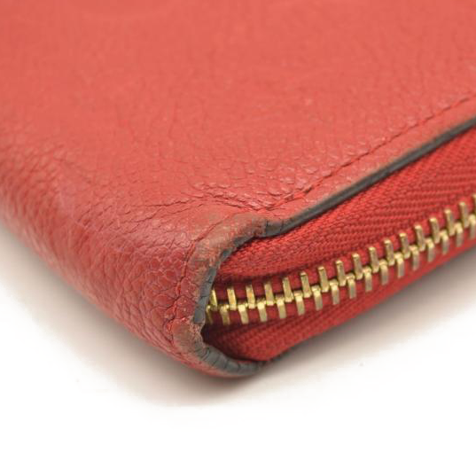 LOUIS VUITTON Empreinte Zippy Wallet Scarlet SP0176