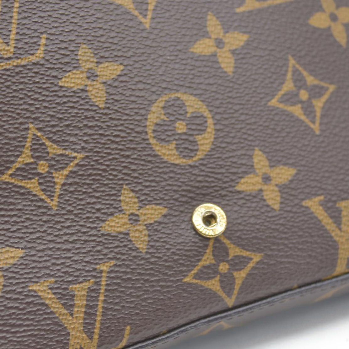 $2350 Louis Vuitton  Monogram Valentine Dog Pochette Felicie Chain Wallet