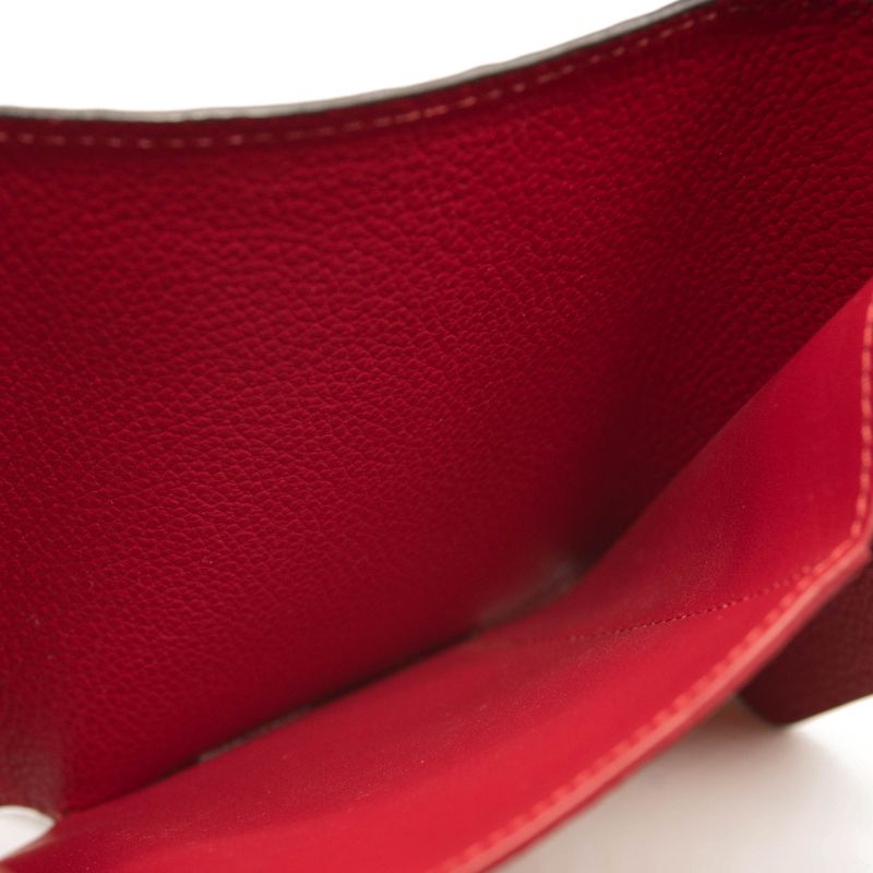 LOUIS VUITTON Empreinte Victorine Wallet in Red Pink