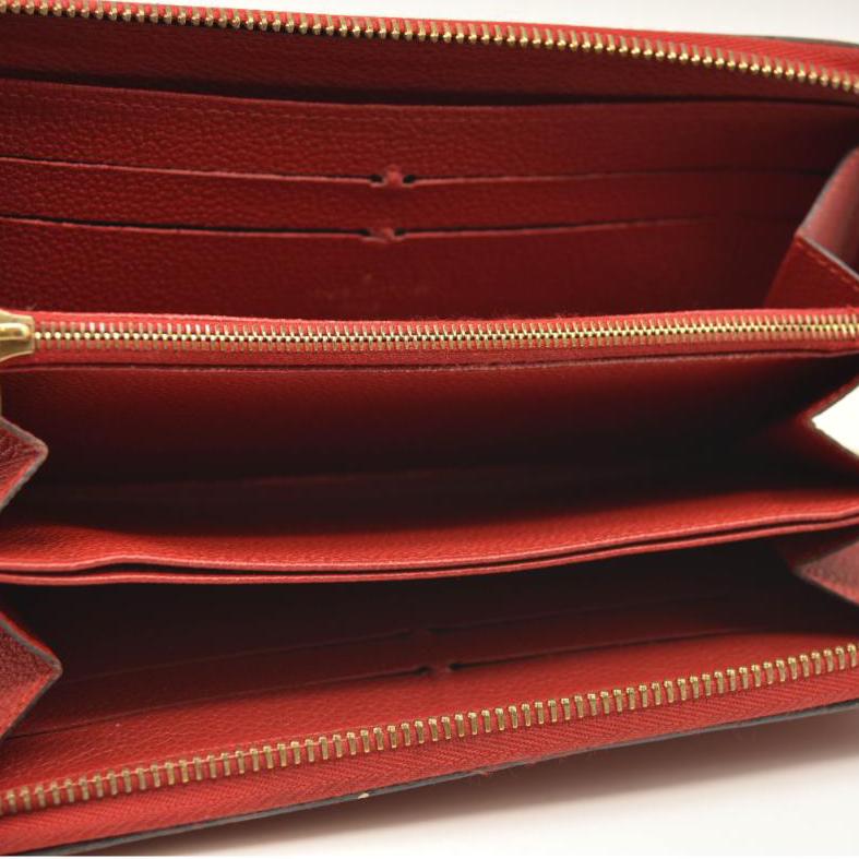 LOUIS VUITTON Empreinte Zippy Wallet Scarlet SP0176