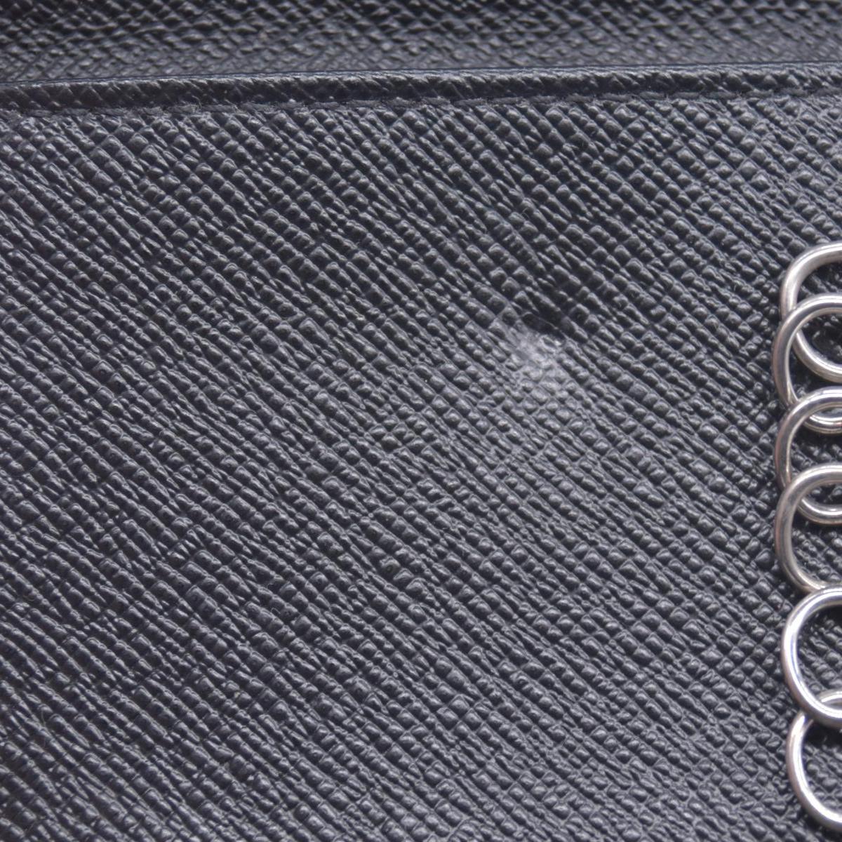 $395 2015 Louis Vuitton Graphite Multicles 6 Key Holder CT5105 CONSIGNMENT 10021172