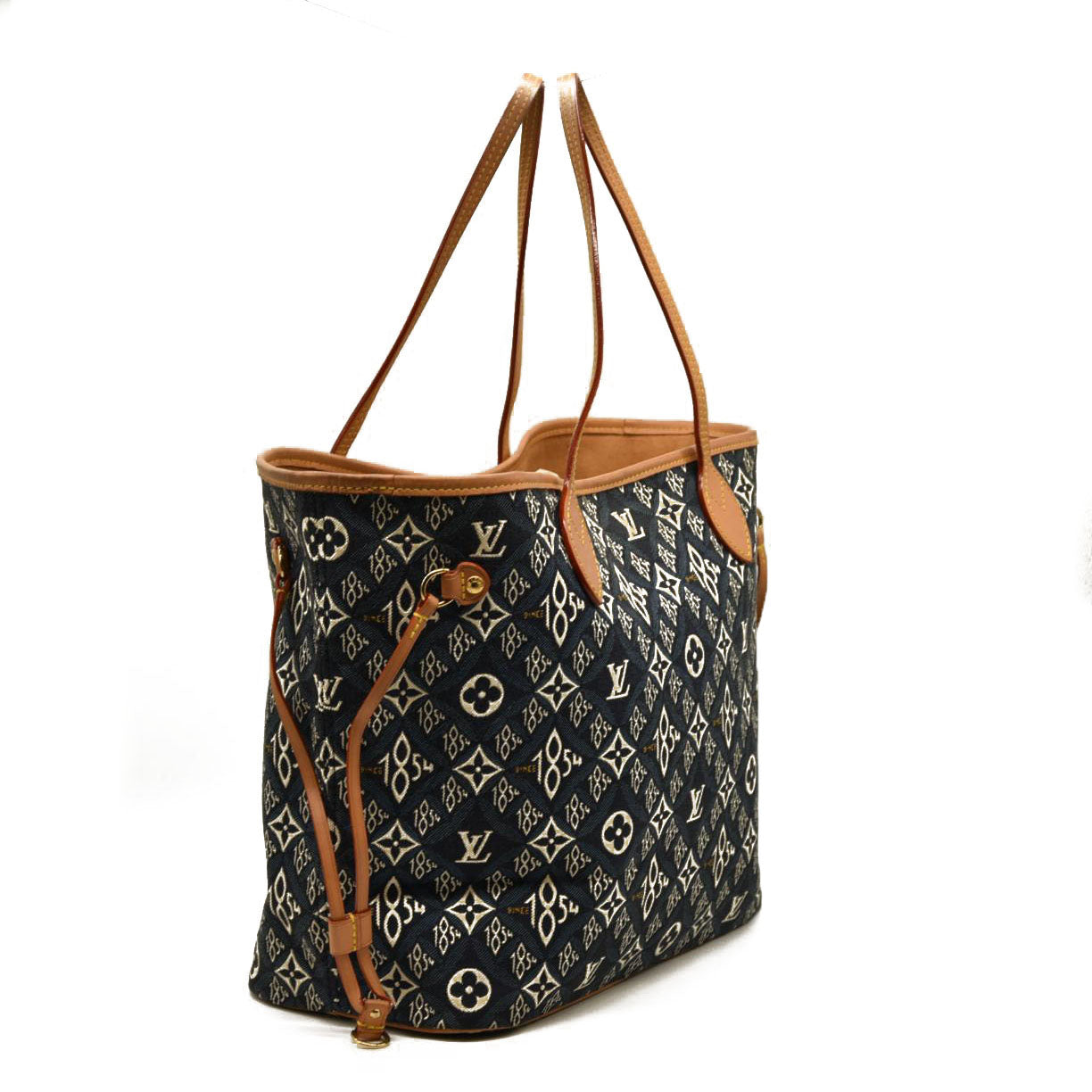 Louis Vuitton  Jacquard Since 1854 Neverfull MM Blue